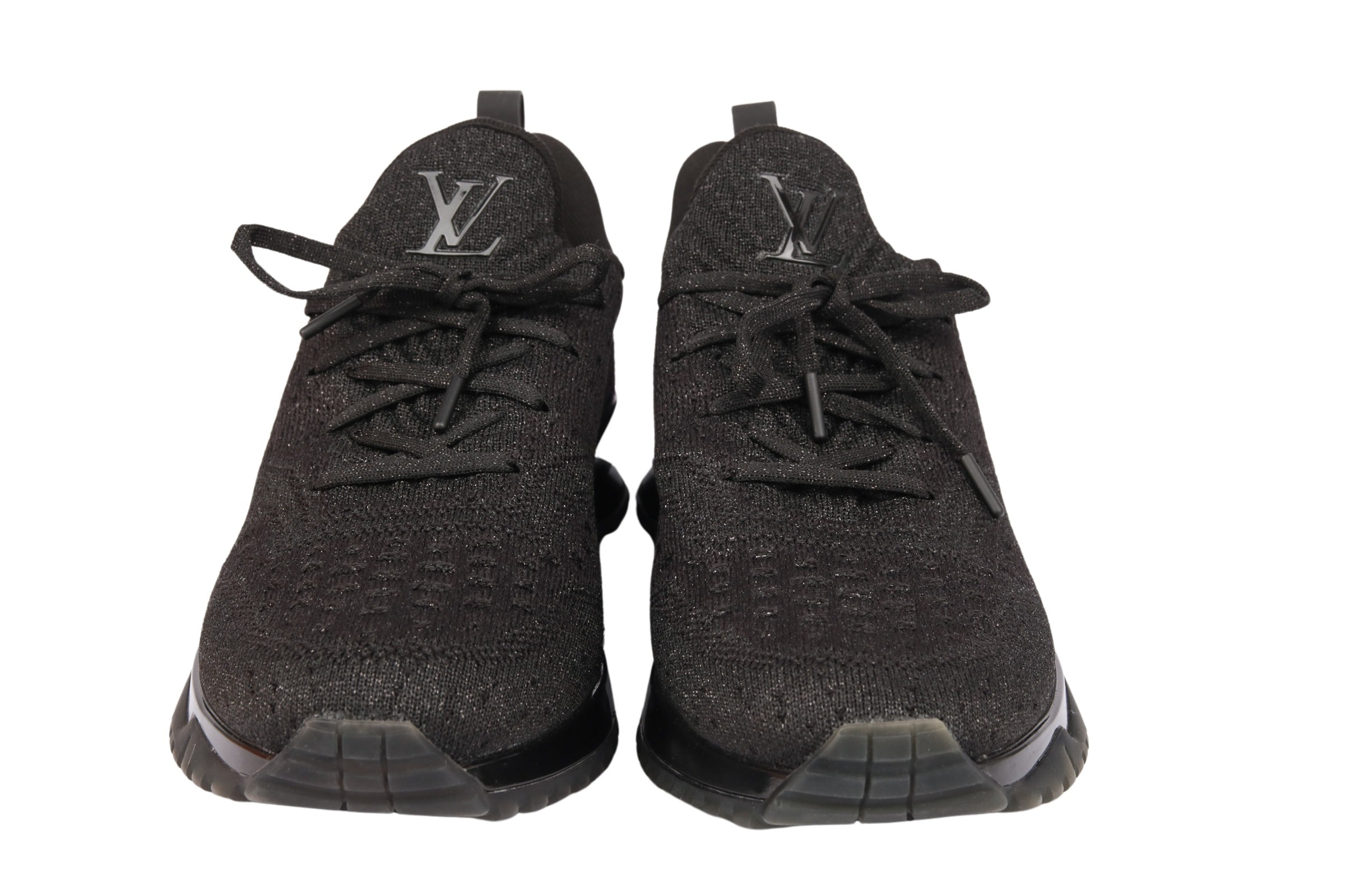 Louis Vuitton Sneaker Glitter / Lurex Black Gr. 10 (45)