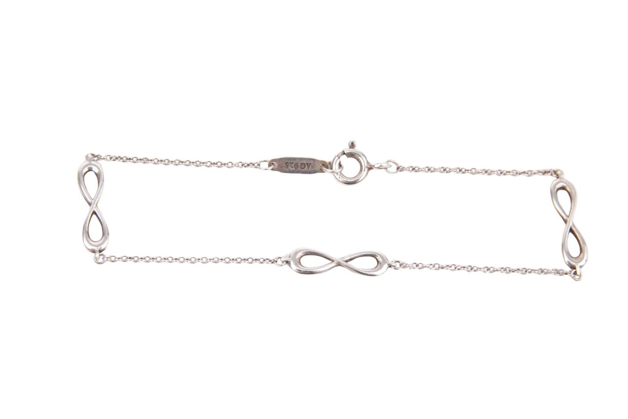 Tiffany & Co. Infinity Endless Armband Silber