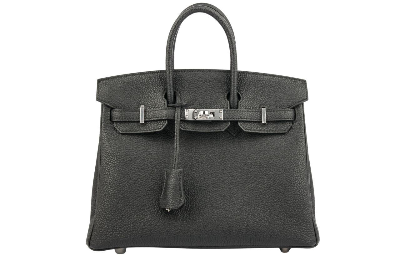 Hermès Birkin 25 Veau Togo Schwarz