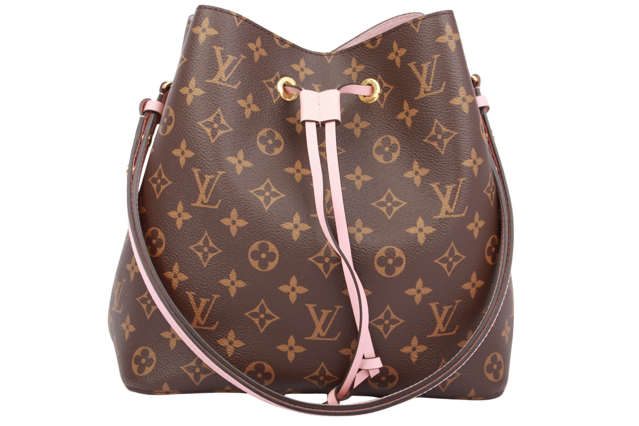 Louis Vuitton Néo Noé MM Beuteltasche Monogram Canvas / Rosa