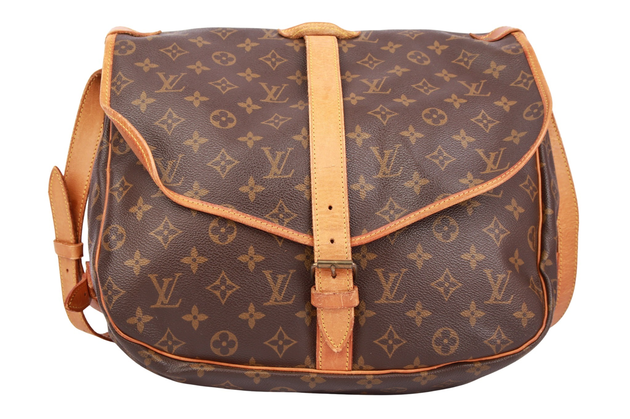 Louis Vuitton Saumur 35 Monogram Canvas
