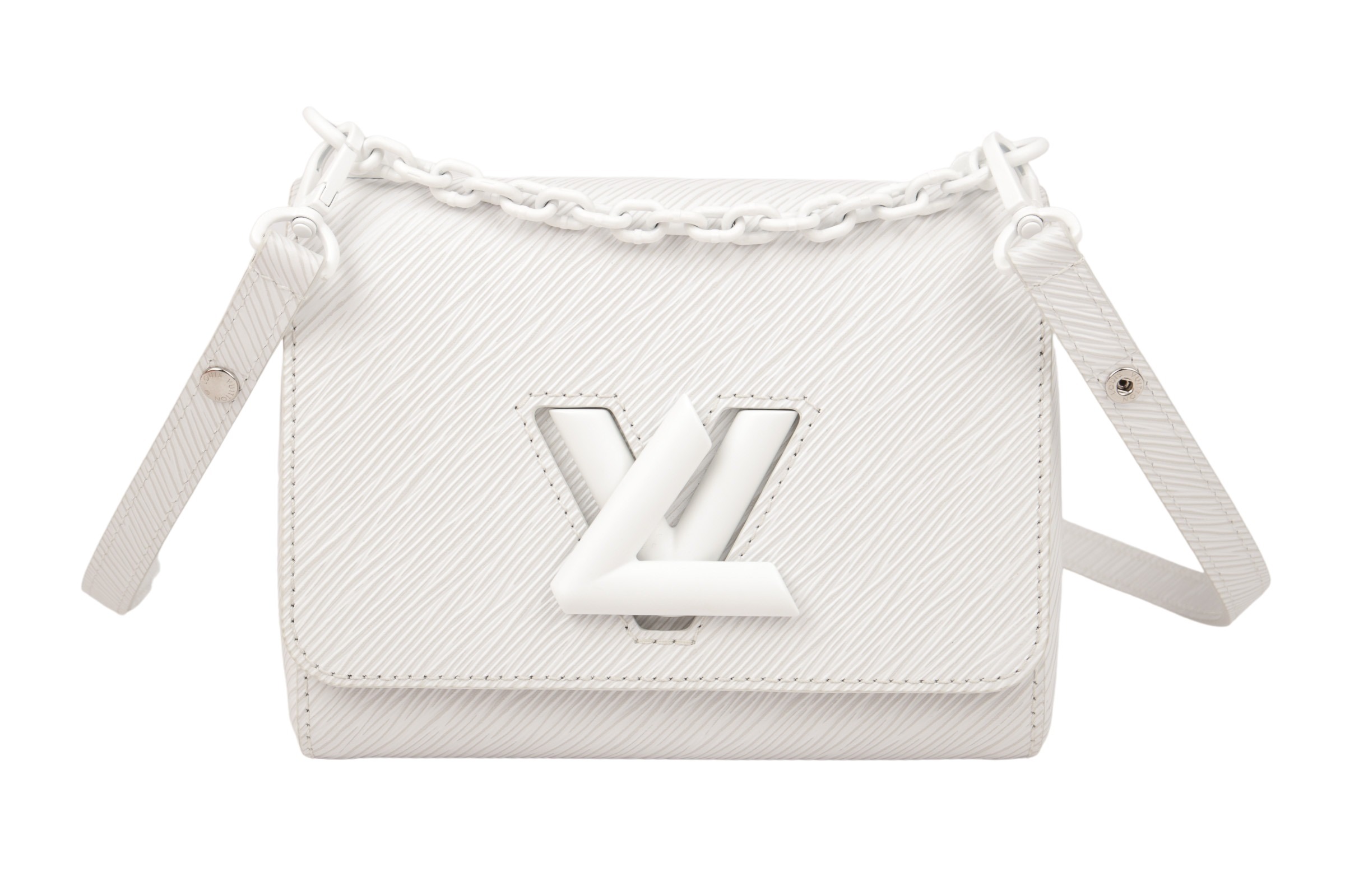 The Bradery - Louis Vuitton - Bag Twist Pm Limited Edition In Epi Leather  Blanc