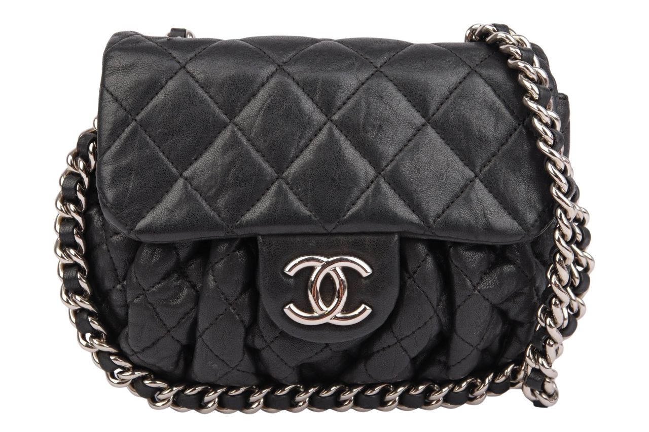 Chanel Chain Around Bag Black Small
