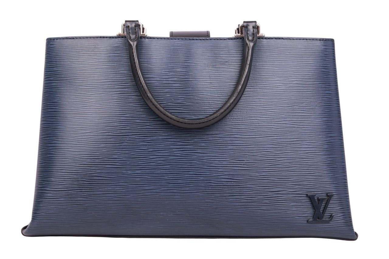 Louis Vuitton Kleber Bag MM Epi Blau