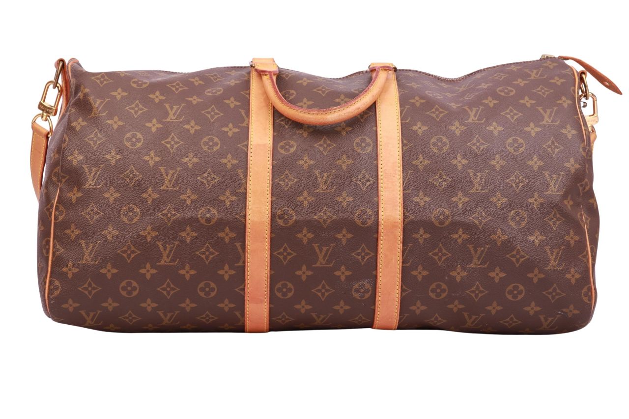 Louis Vuitton Keepall 55 Bandoulière Monogram Canvas