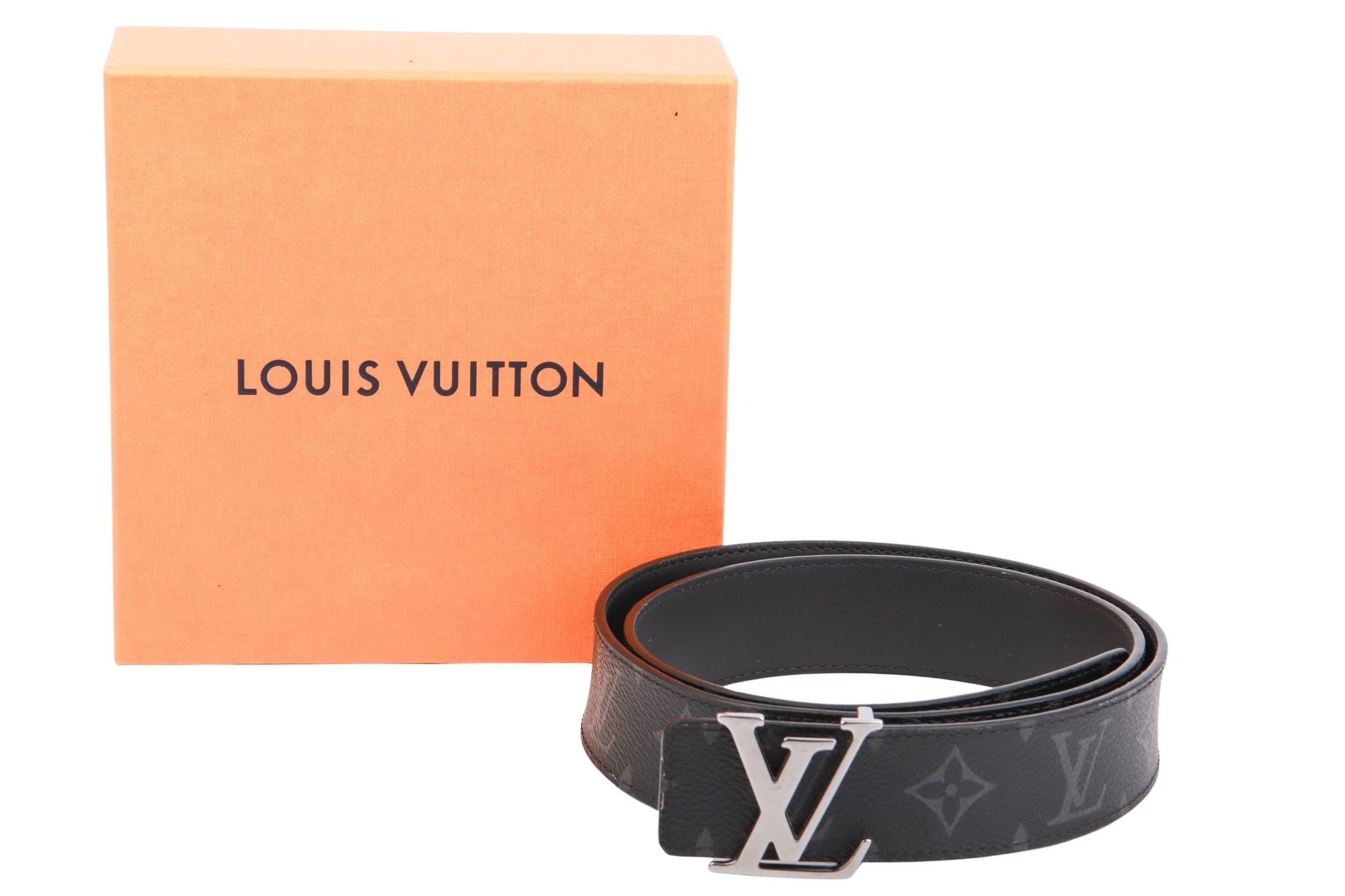 Louis Vuitton Gürtel Monogram Eclipse Canvas Gr. 85