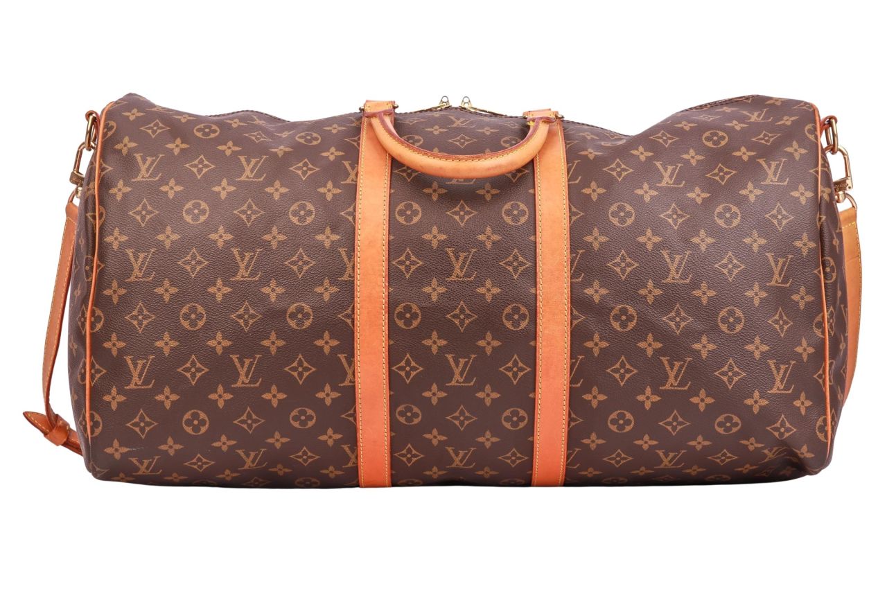 Louis Vuitton Keepall 55 Bandoulière Monogram Canvas