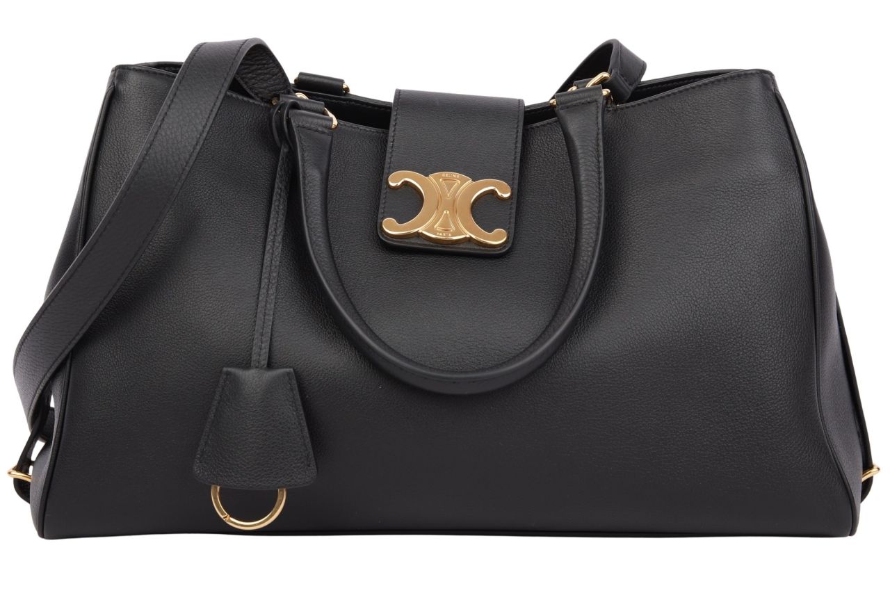 Céline Appoline Bag Leder Schwarz