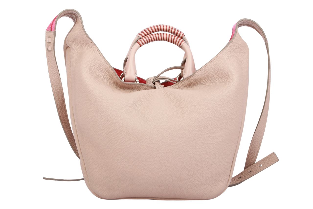 Chloé Deia Medium Double Carry Bag Altrosa