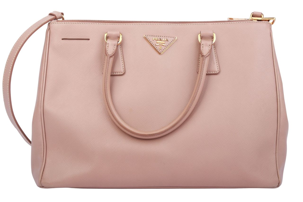 Prada Galleria Saffiano Tasche Nude