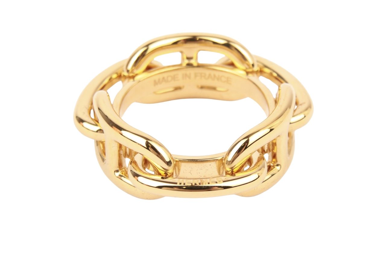 Hermès Tuchring Gold