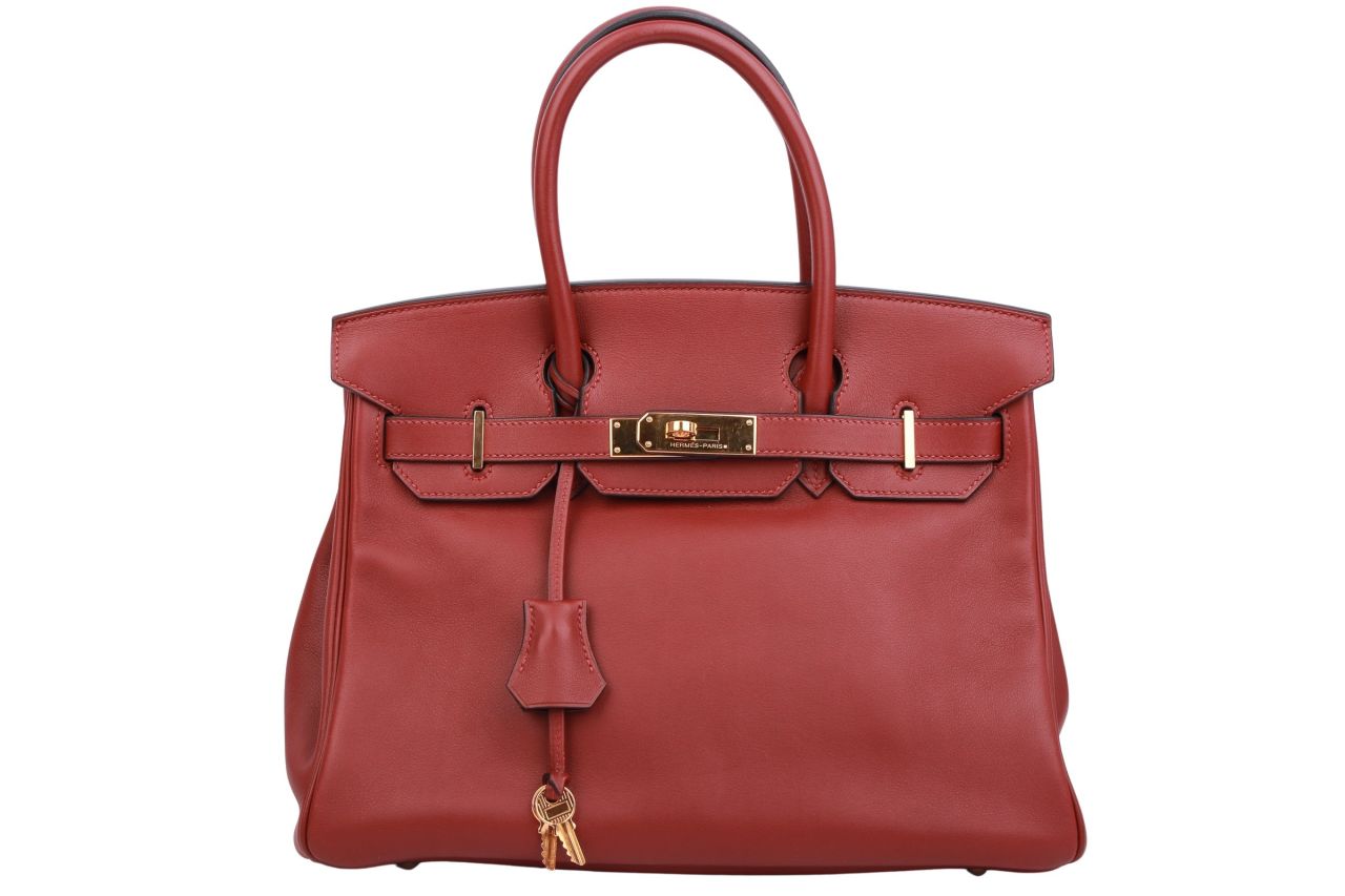 Hermès Birkin 30 Rouge Swift Leder