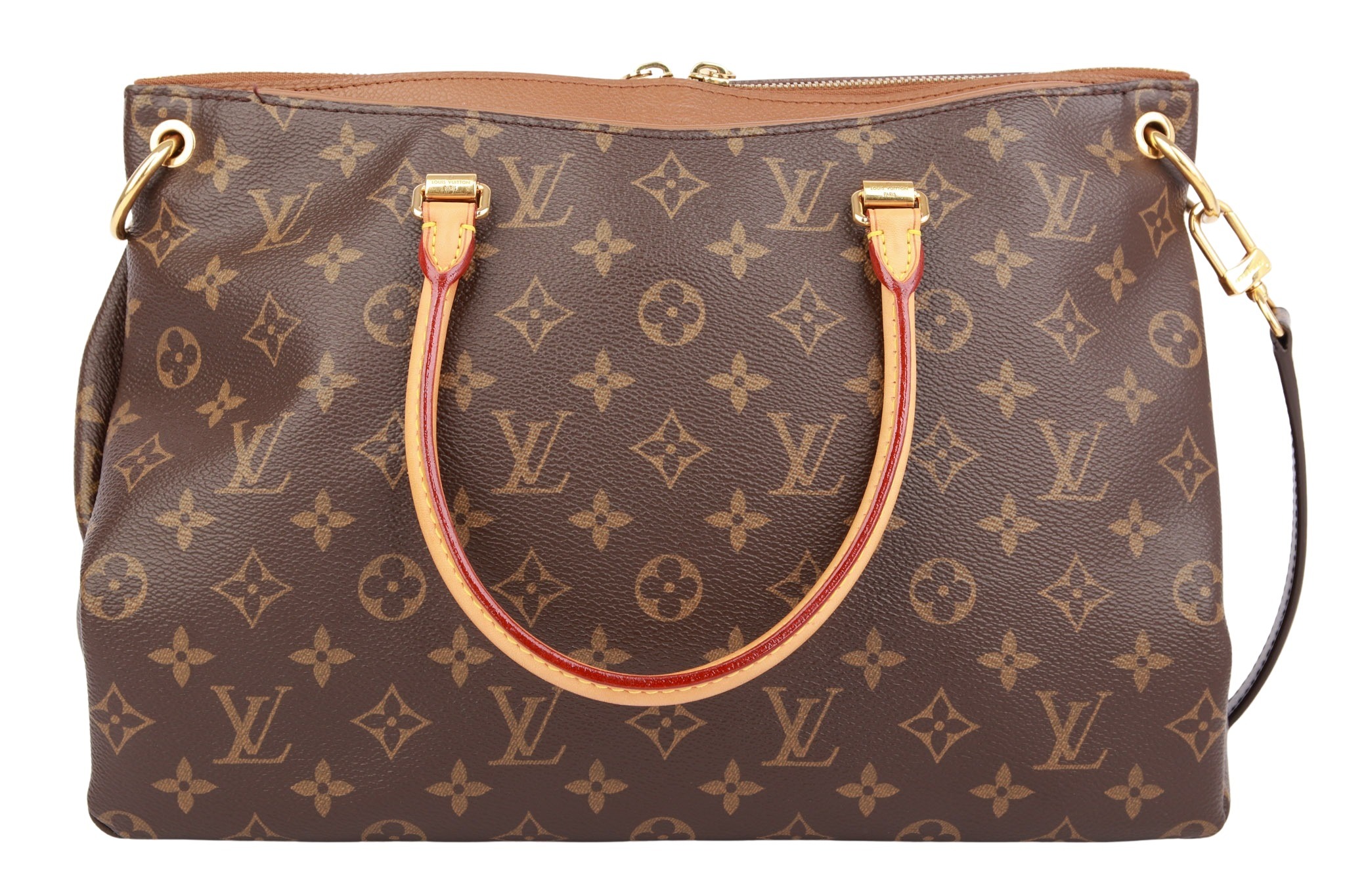 Louis Vuitton Pallas MM Monogram Canvas / Braun