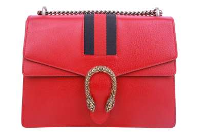 Gucci dionysus red leather clearance