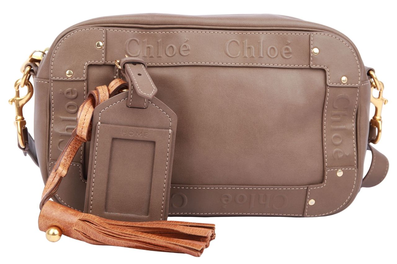 Chloé Crossbody Bag Leder Braun