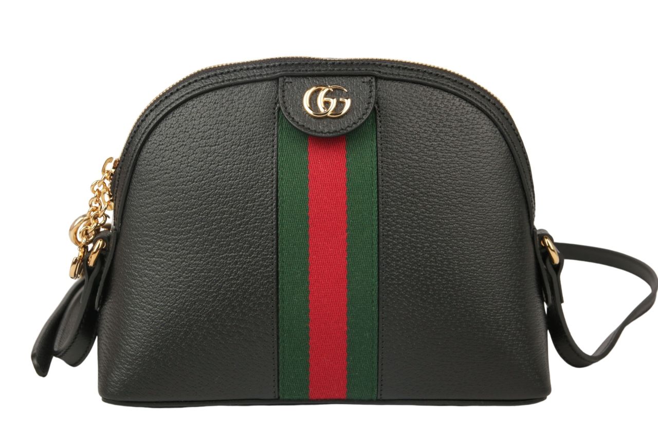 Gucci Ophidia Shoulder Bag Small Leder Schwarz