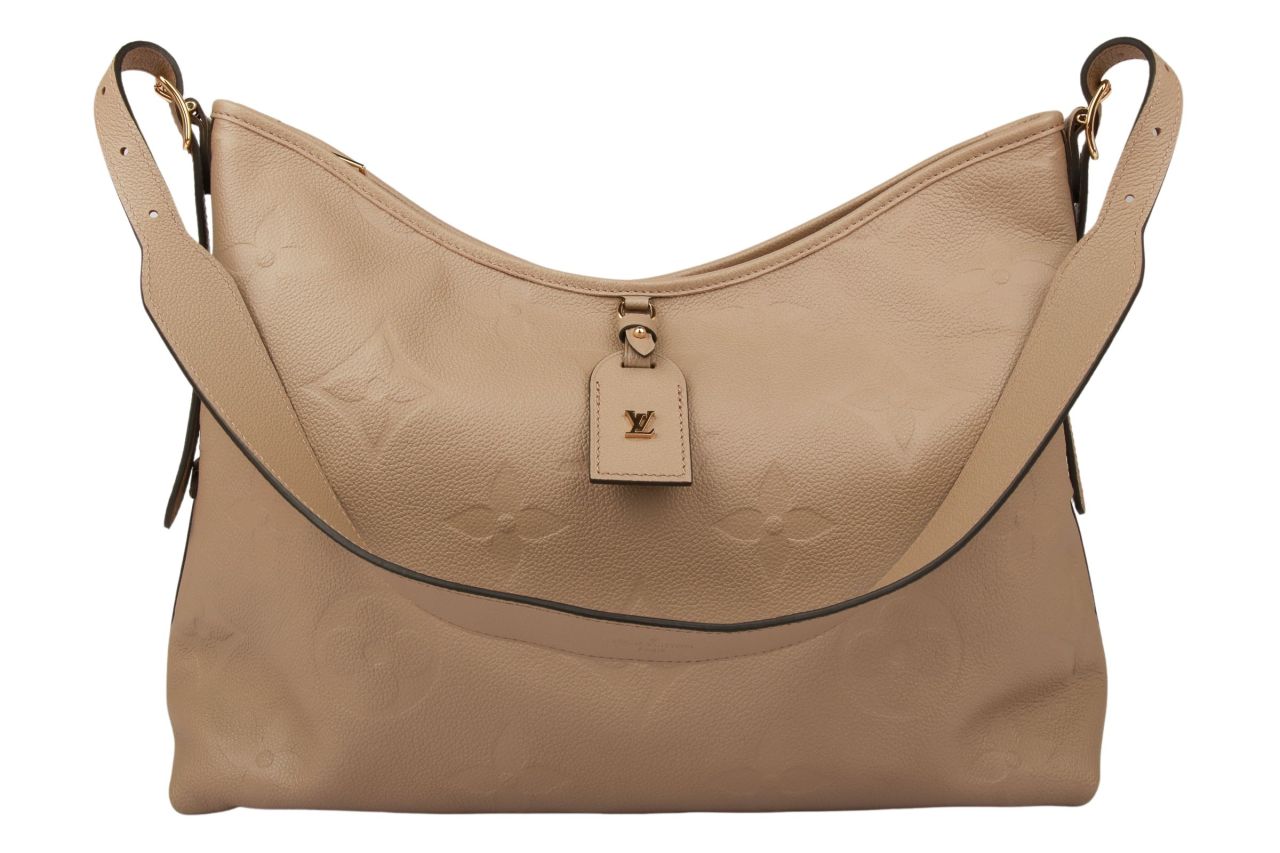 Louis Vuitton Carryall MM Monogram Empreinte Taupe | Luxussachen.com