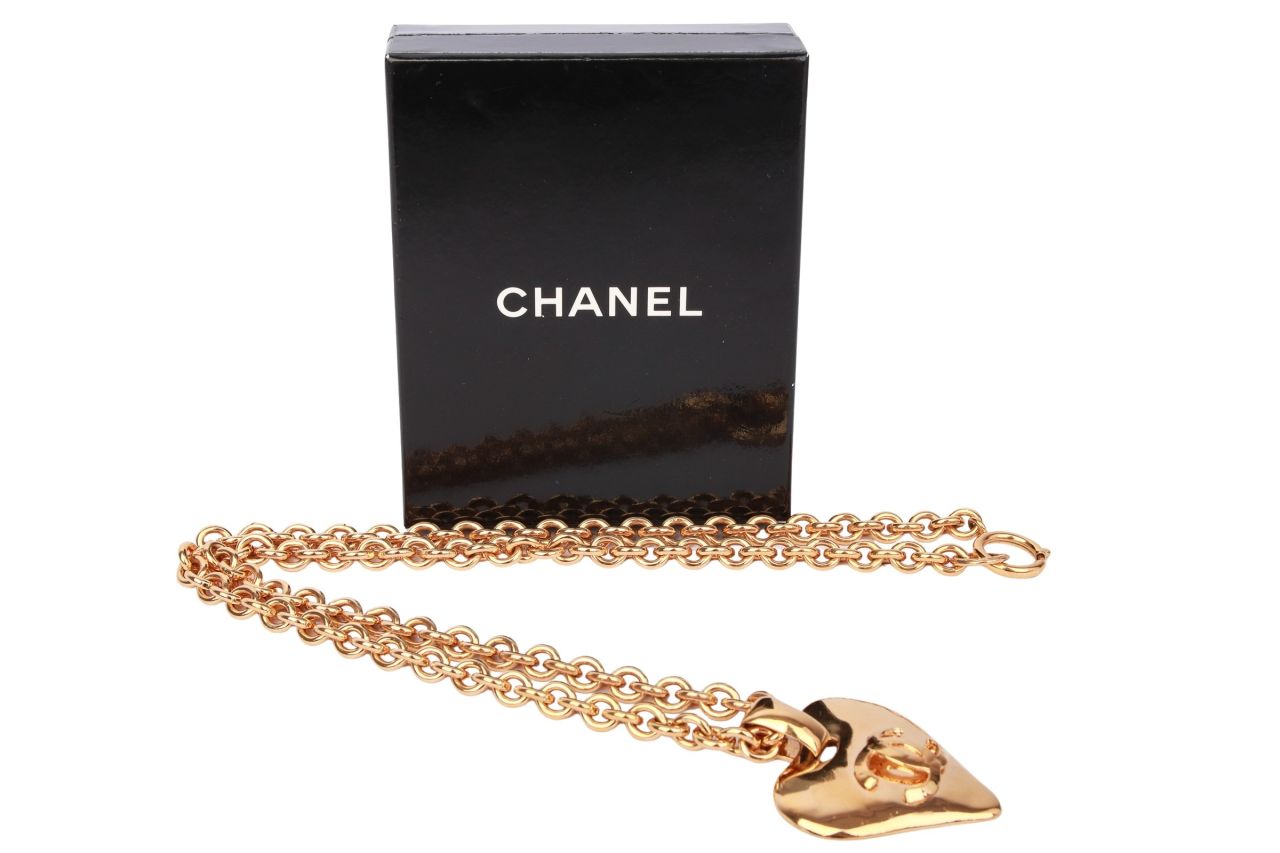 Chanel Herz Collier Gold