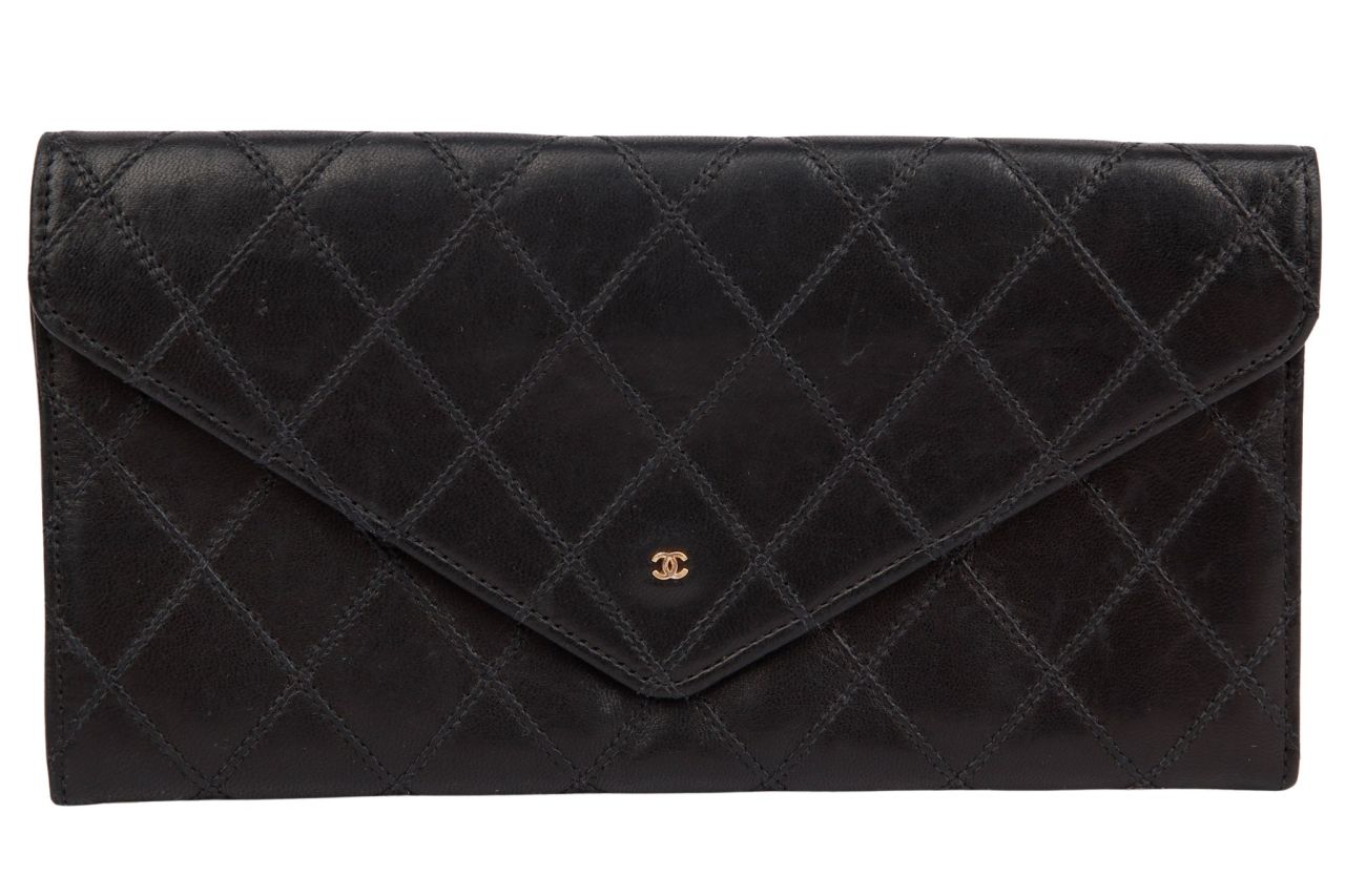 Chanel Portemonnaie Schwarz