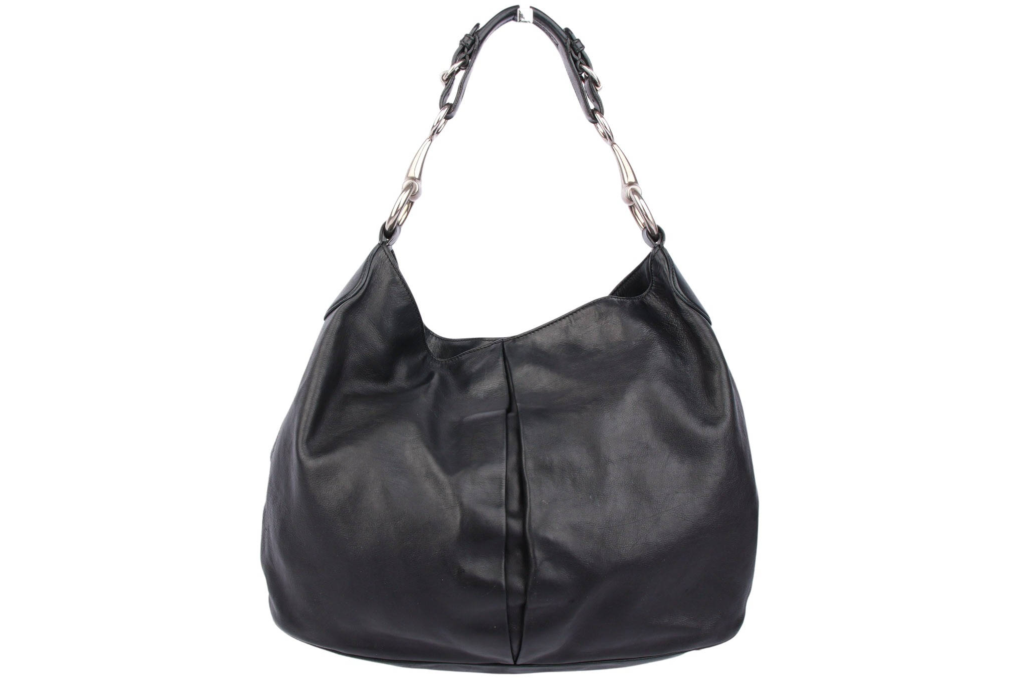 Gucci Hobo Horsebit Bag Schwarz