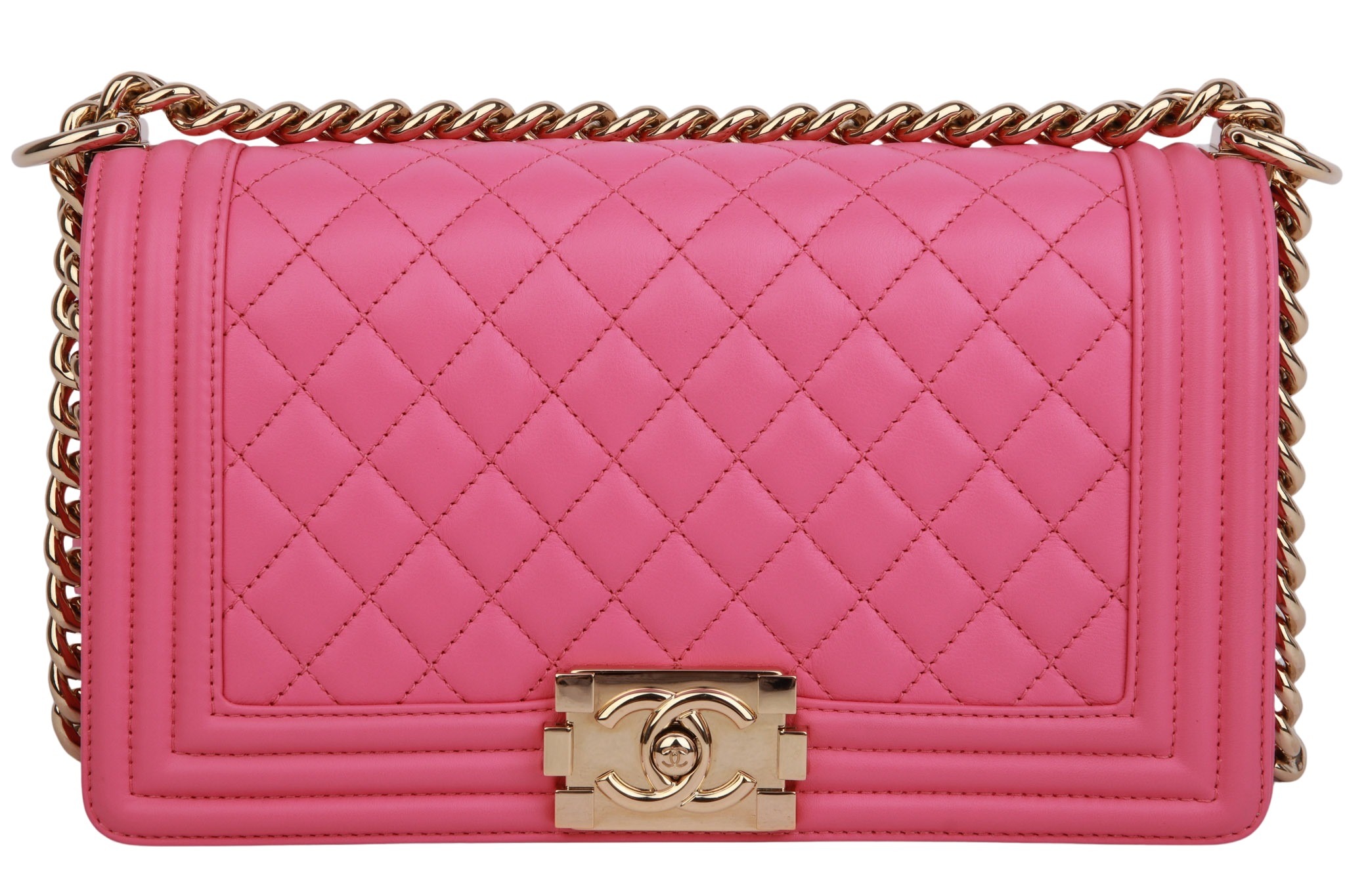 Chanel Boy Bag Medium Pink