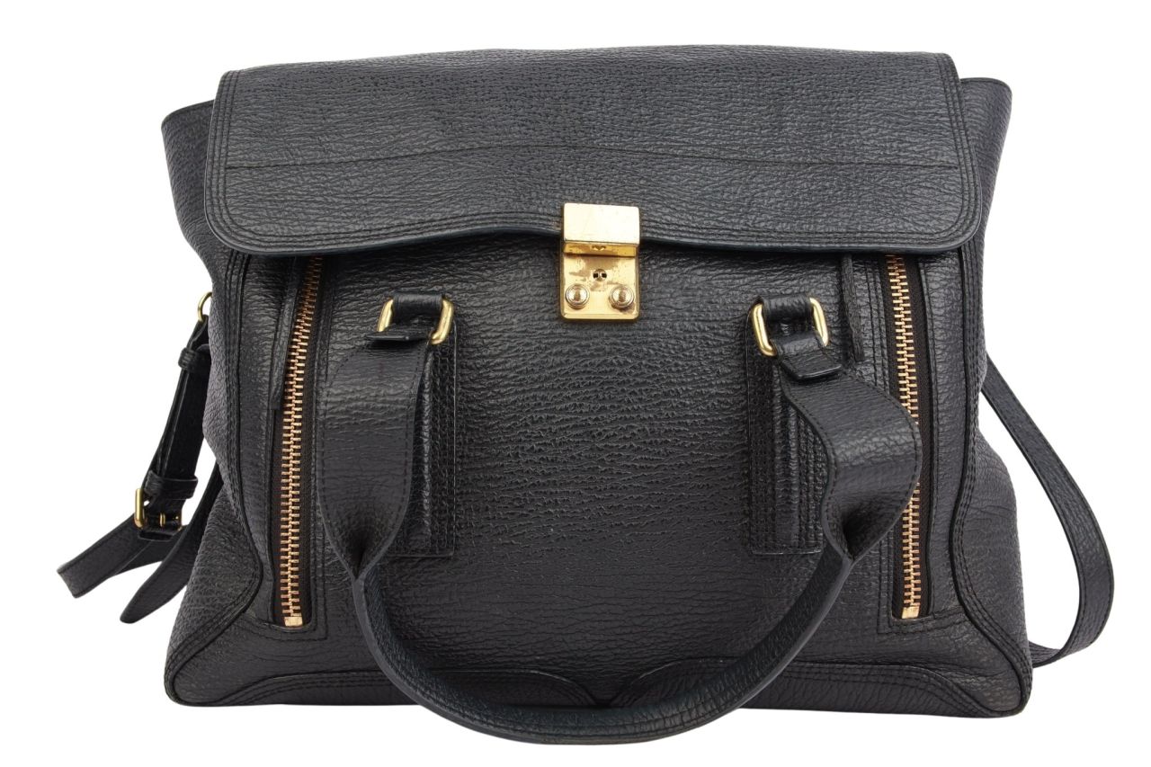 3.1 Phillip Lim Pashli Satchel Medium Black