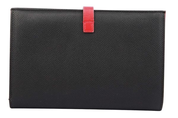 Céline Brieftasche Leder Schwarz