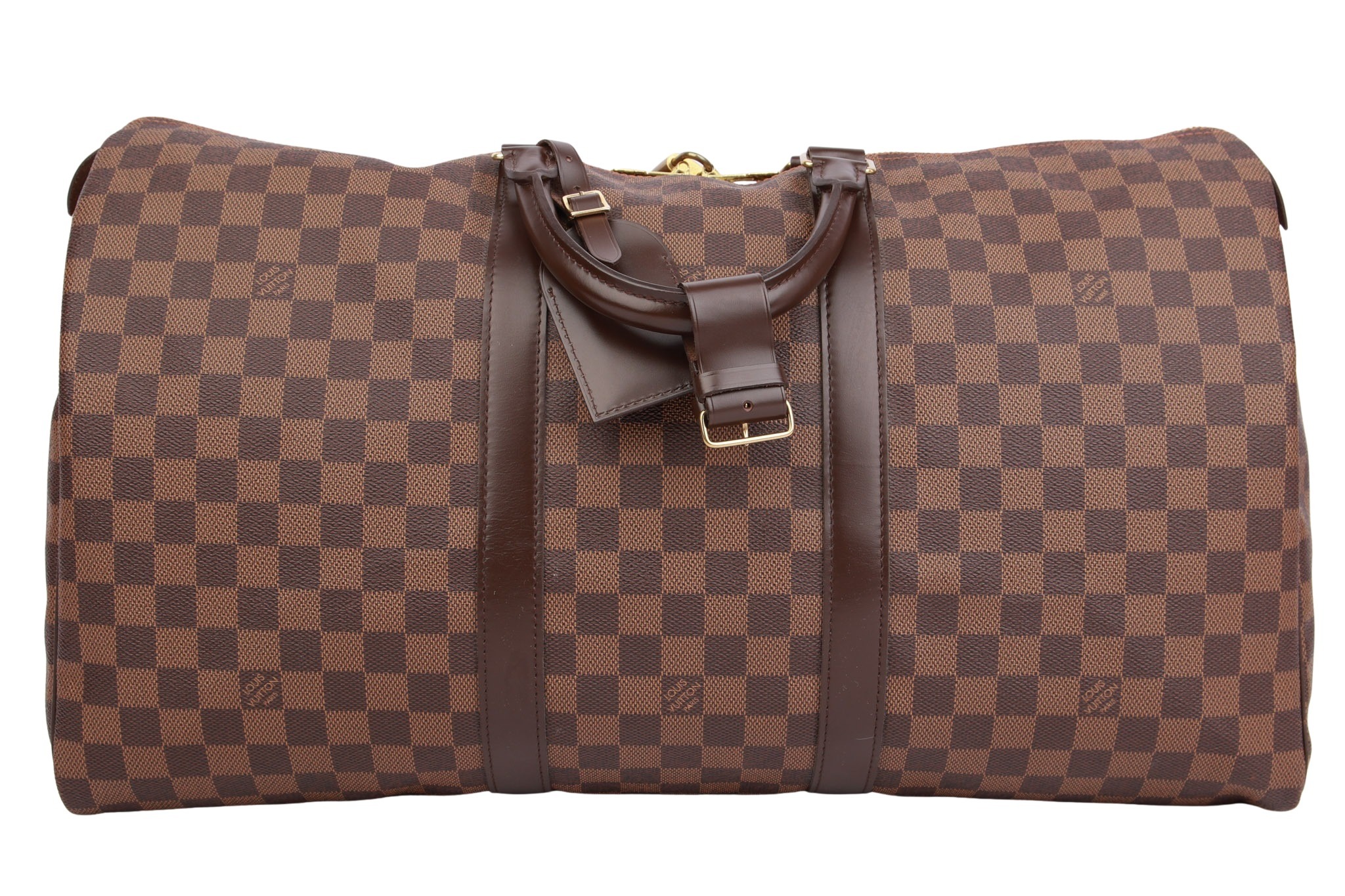 Louis Vuitton Keepall 50 Bandoulière Damier Ebene Canvas