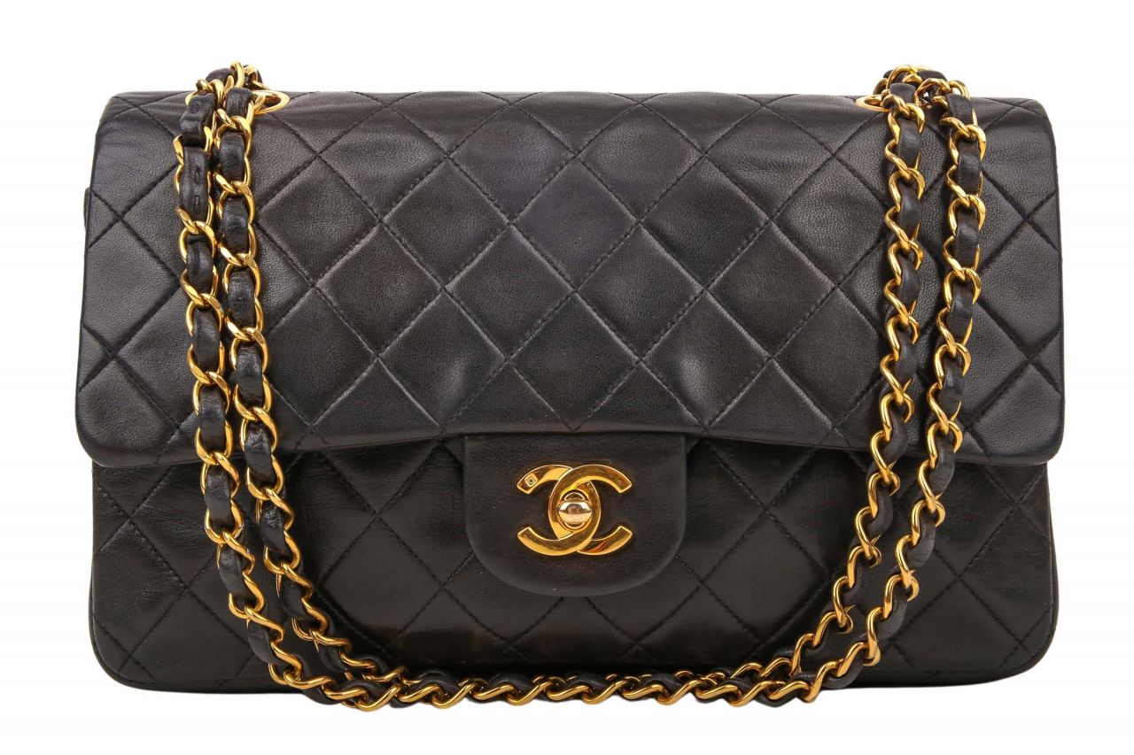 Chanel Timeless Classic Flap Bag Medium Schwarz