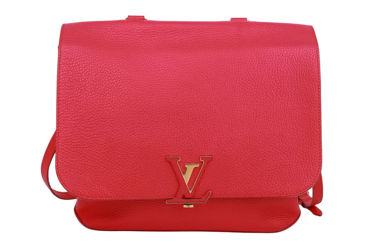 Louis Vuitton Galet Taurillon Volta Bag Rot