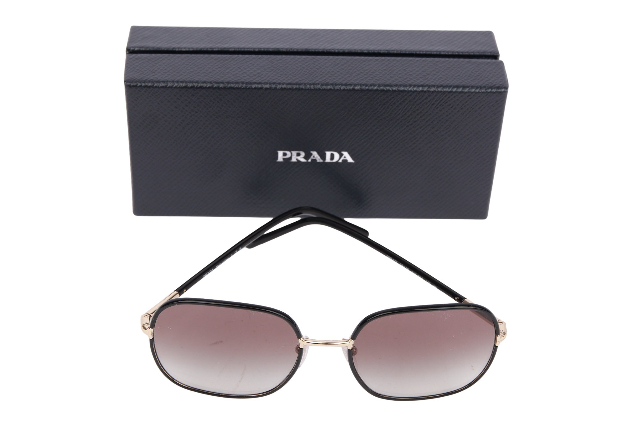 Prada Sonnenbrille "SPR67X" Schwarz