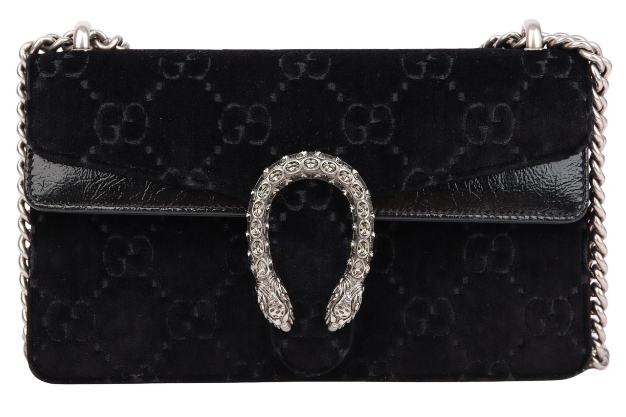 Gucci Dionysus Samt Schwarz