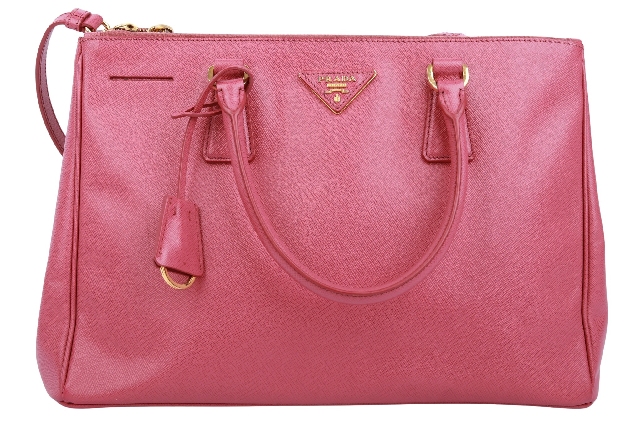 Prada Galleria Saffiano Tasche Pink