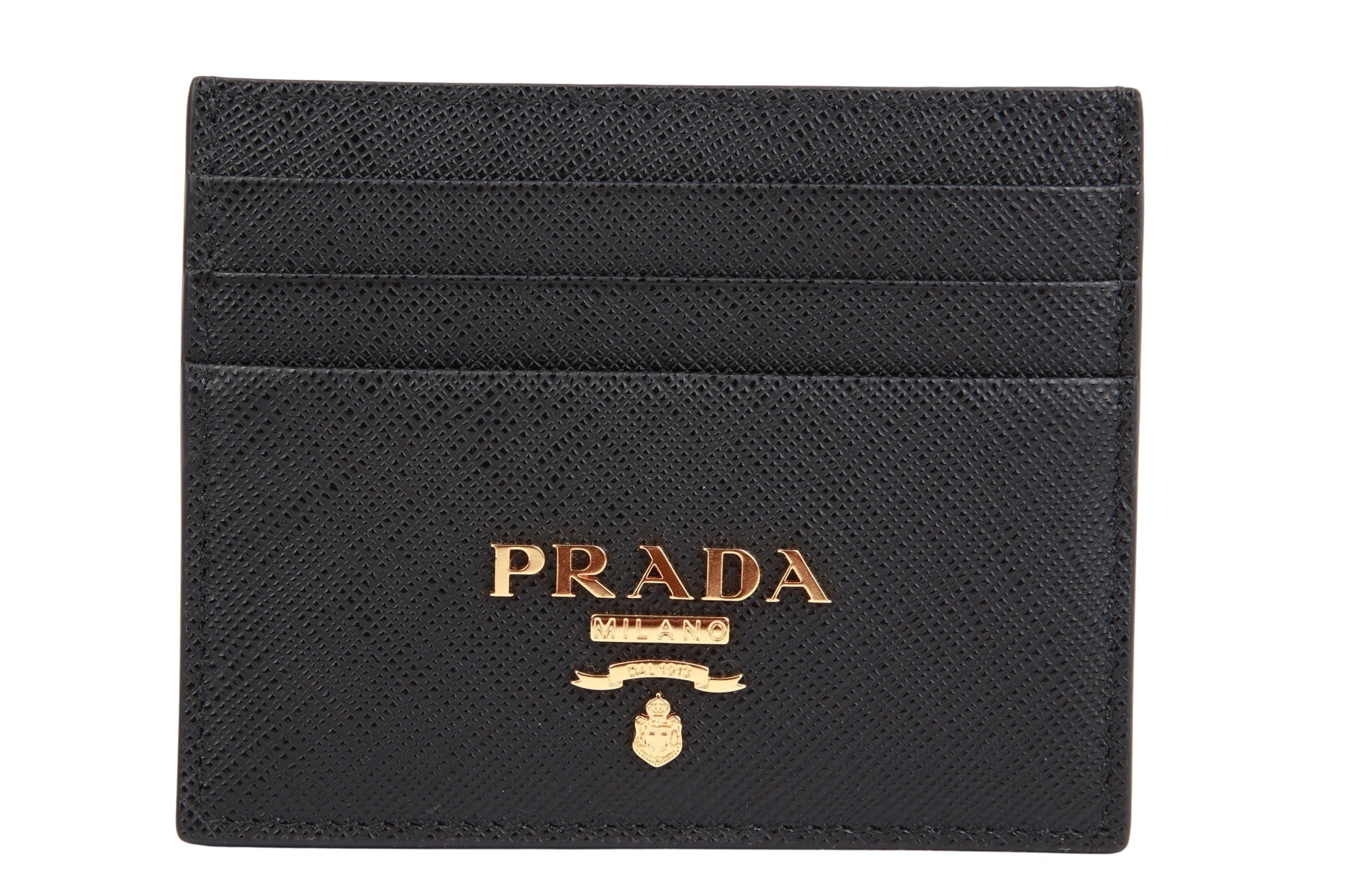 Prada Kartenetui Schwarz