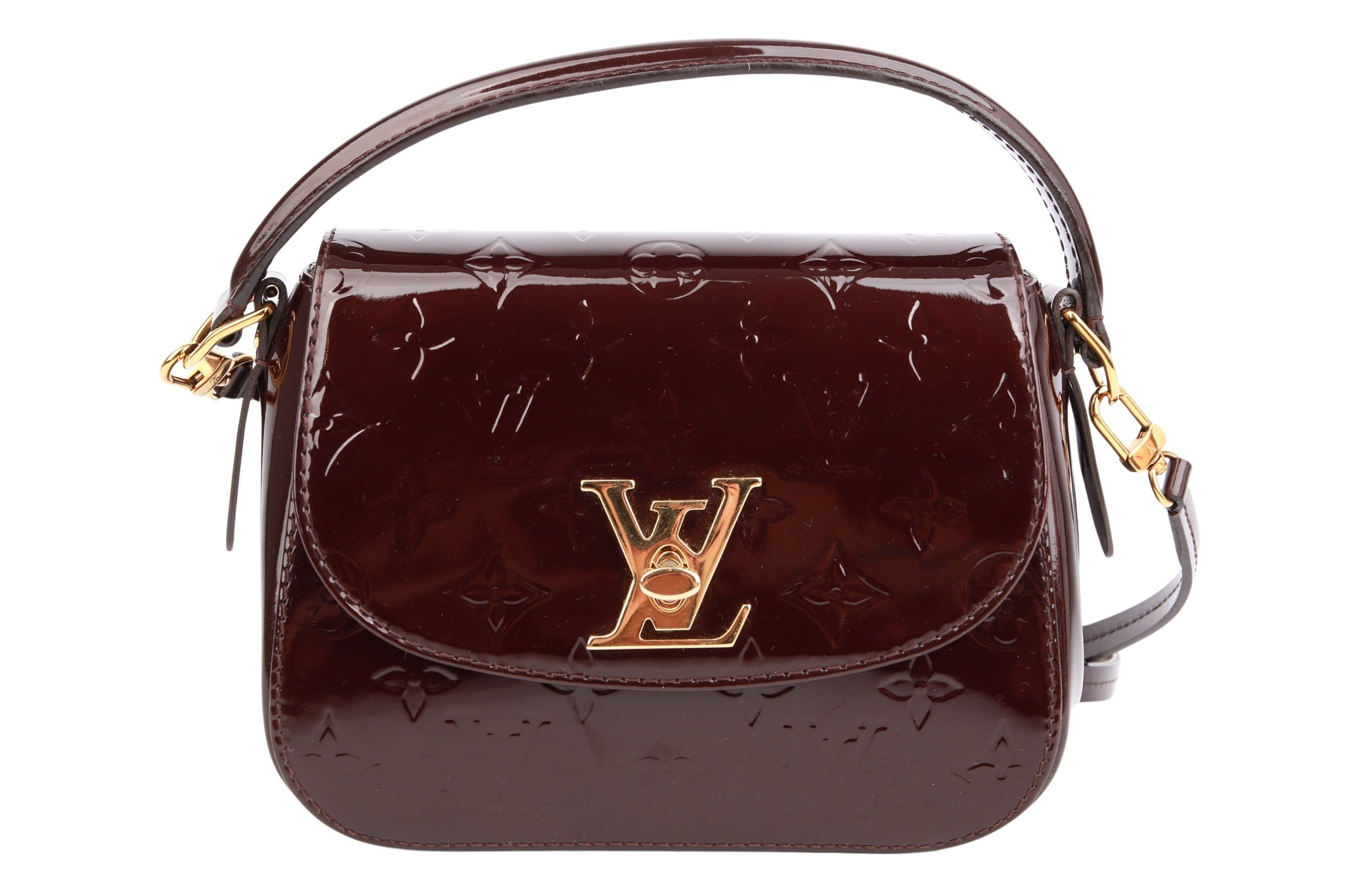 Louis Vuitton Pasadena PM Monogram Vernis Amarante