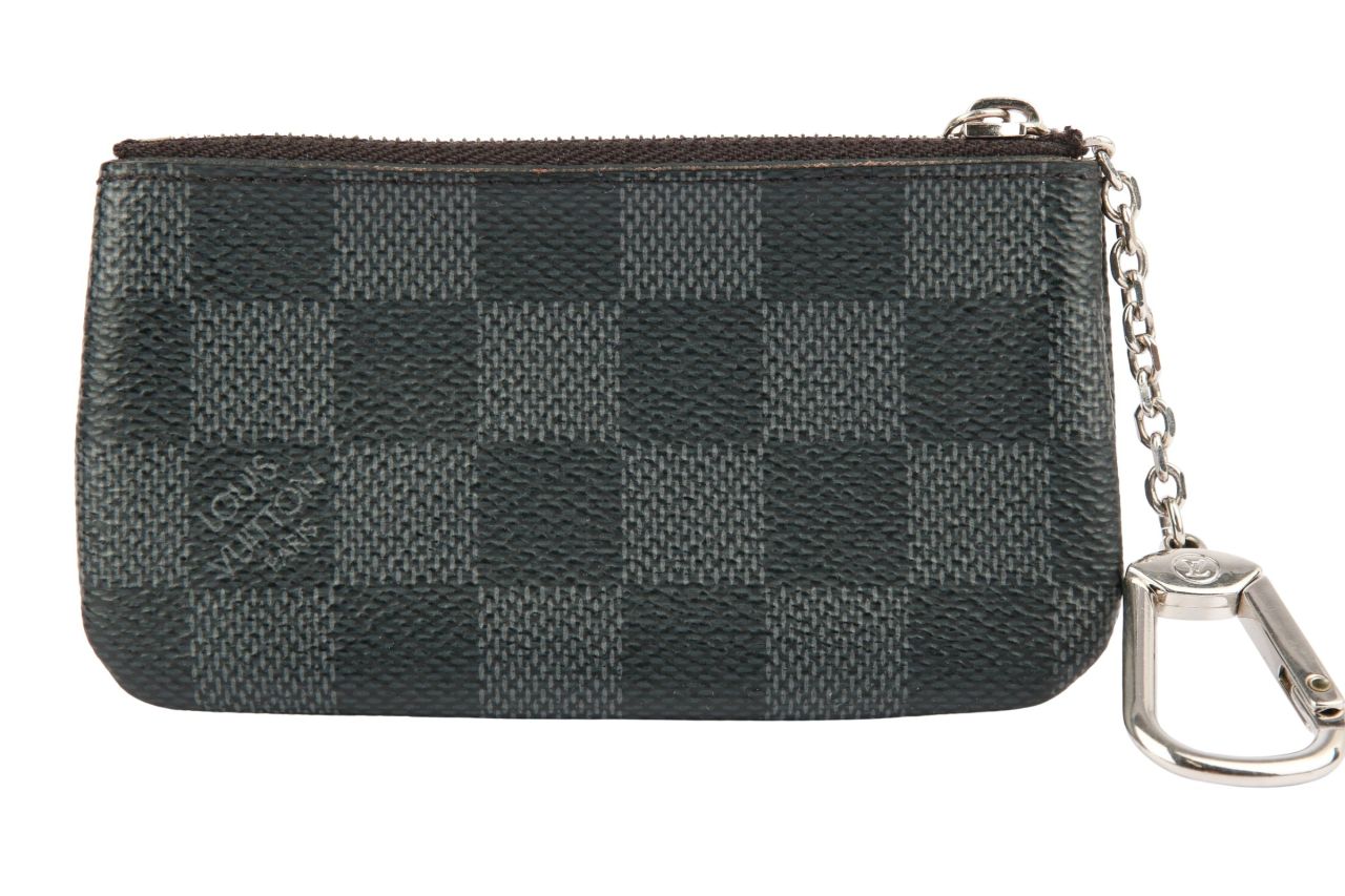 Louis Vuitton Key Pouch Damier Graphite Canvas