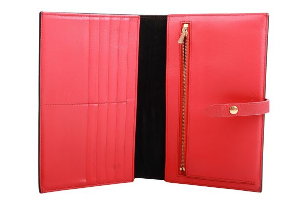 Céline Brieftasche Leder Schwarz