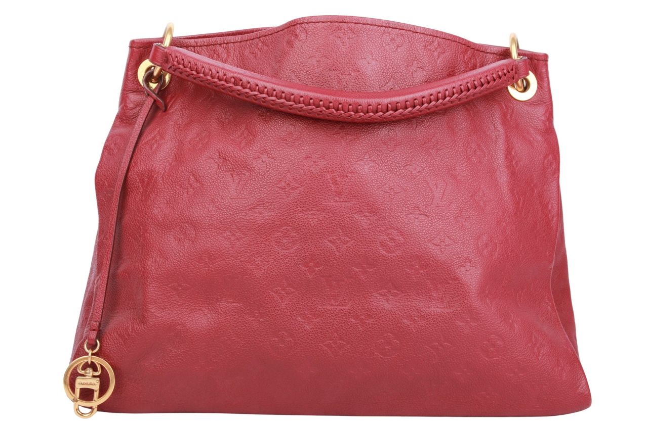 Louis Vuitton Artsy MM Monogram Empreinte Bordeaux
