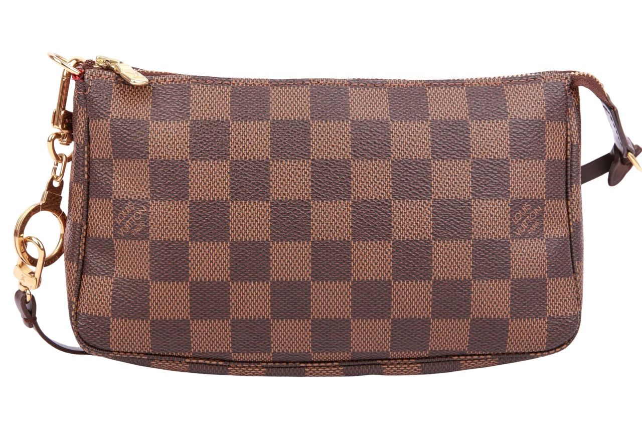 Louis Vuitton Pochette Damier Ebene Canvas