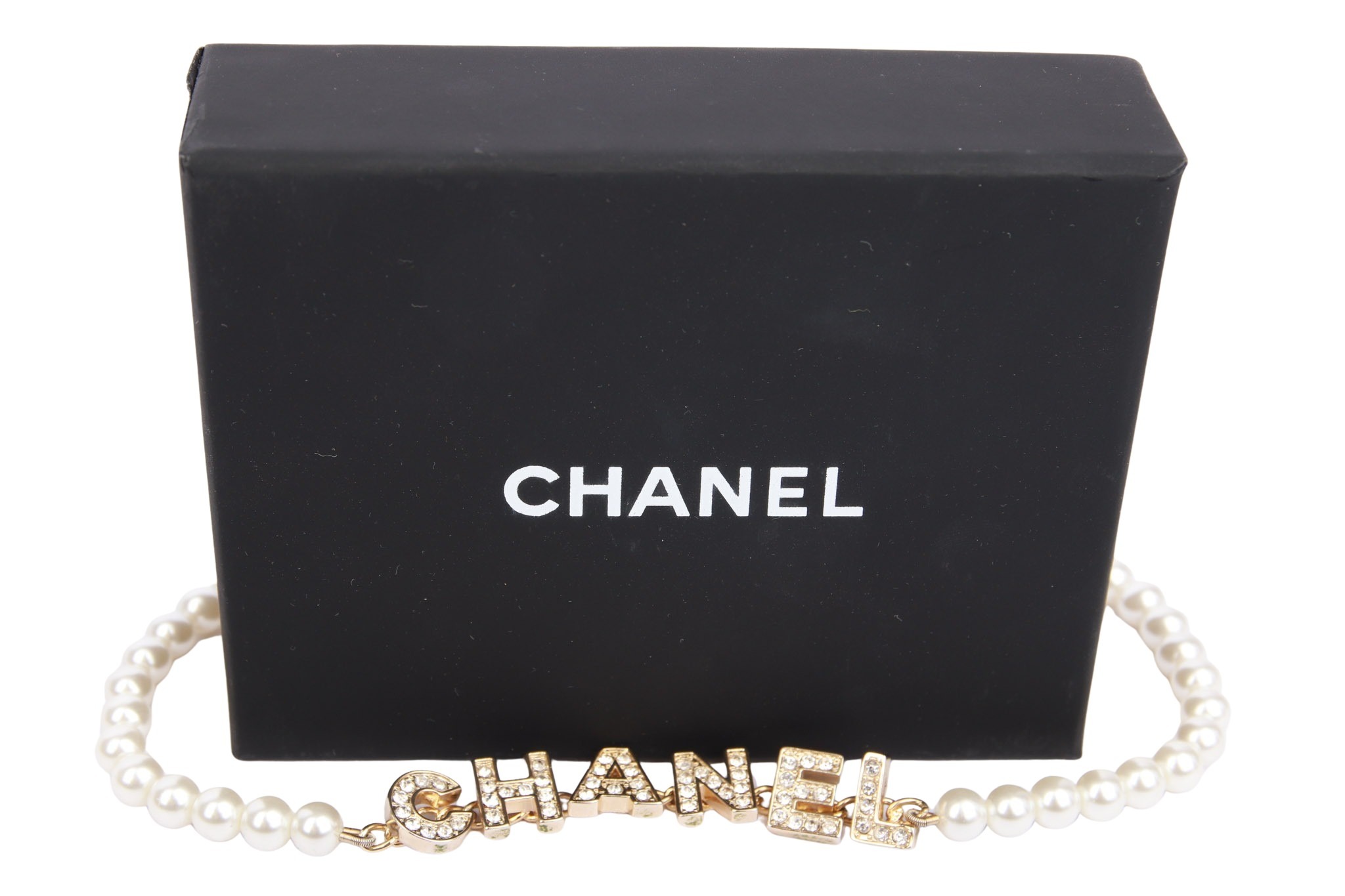 Chanel Perlenkette Gold