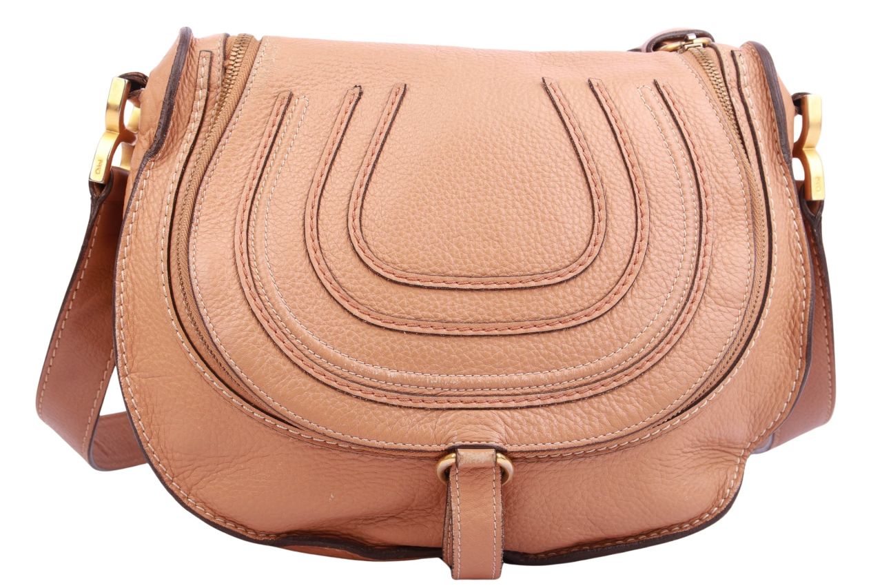 Chloé Marcie Crossbody Bag Braun
