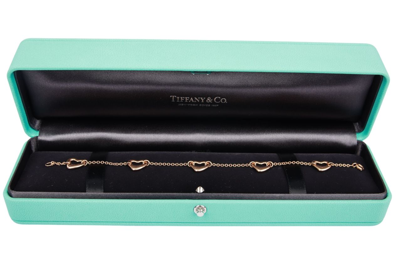Tiffany & Co. Elsa Peretti Open Heart Necklace