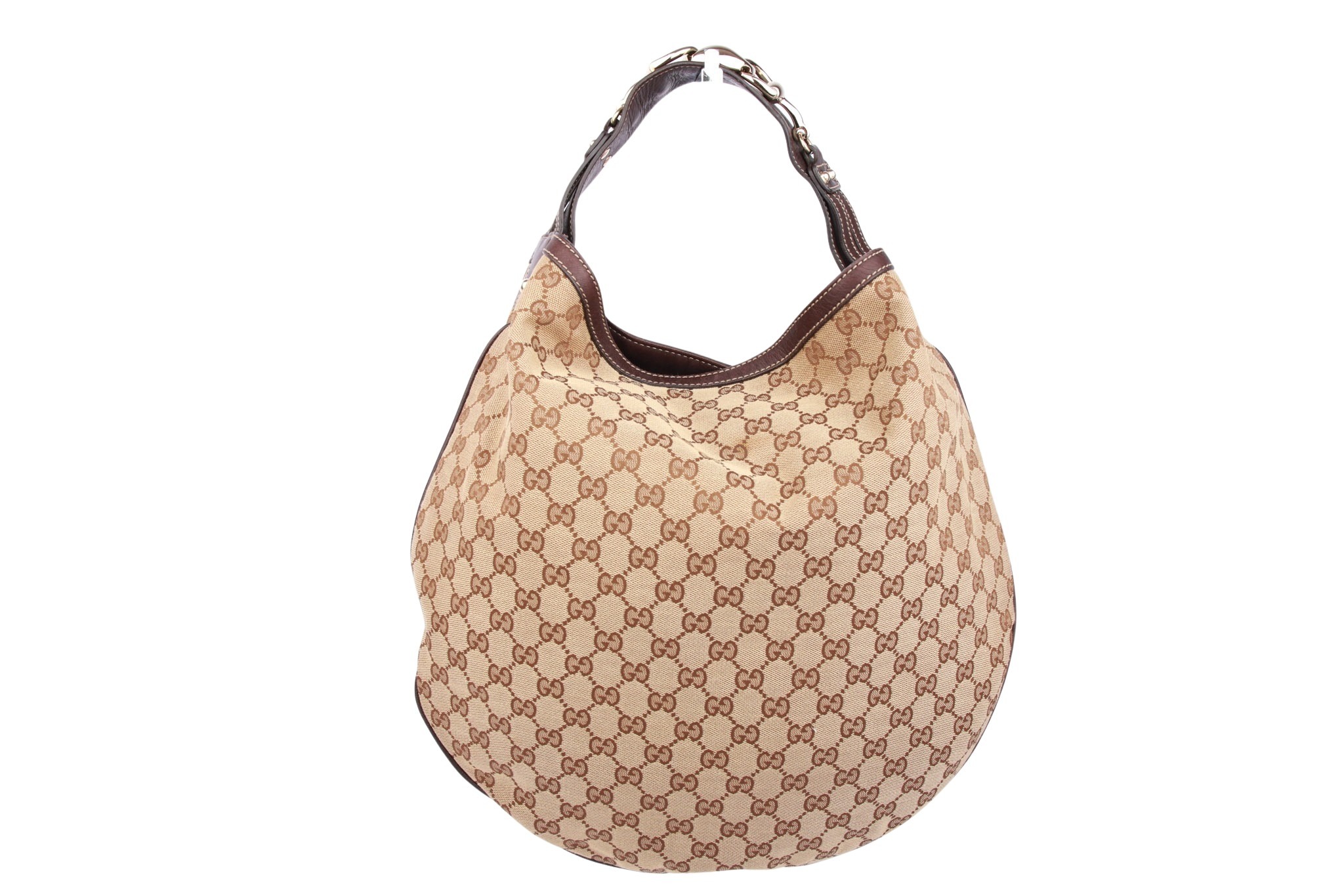 Gucci Hobo Horsebit Bag Braun