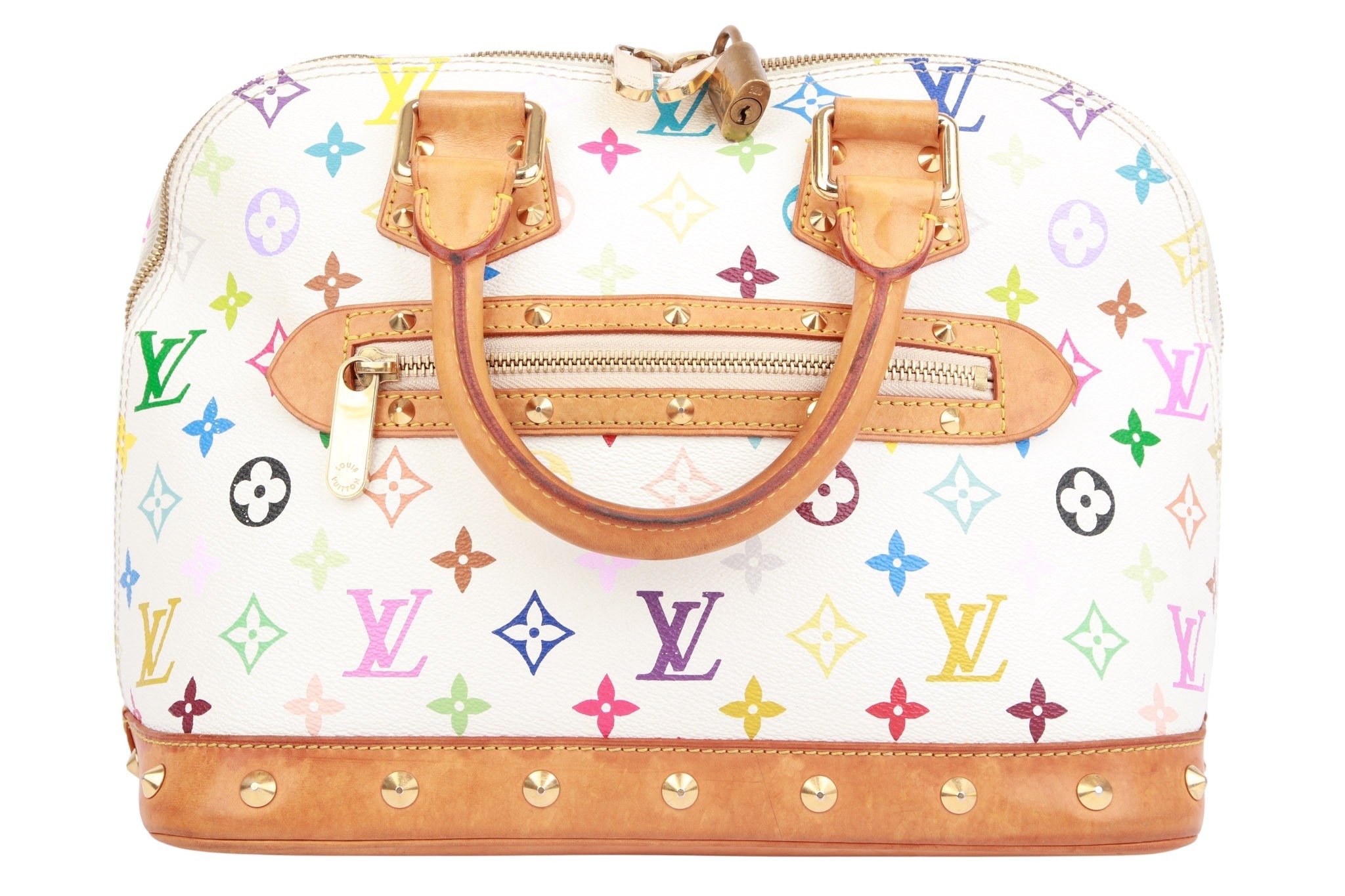 Louis Vuitton Alma PM Monogram Multicolor Blanc