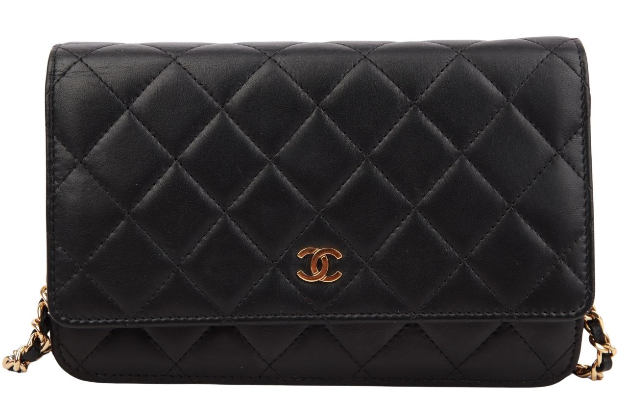 Chanel Wallet on Chain Schwarz
