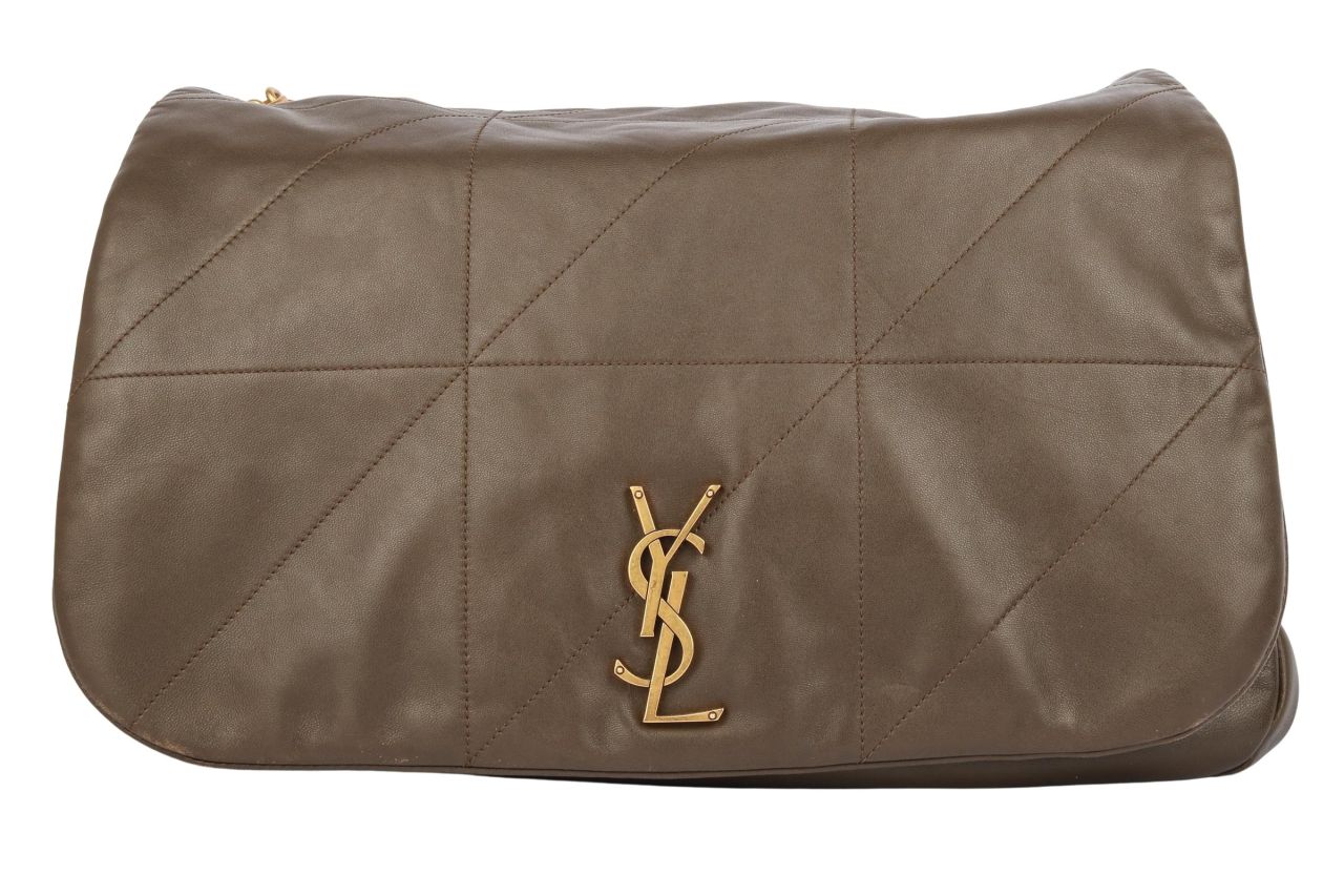 Saint Laurent Jamie 4.3 Large Stone Brown