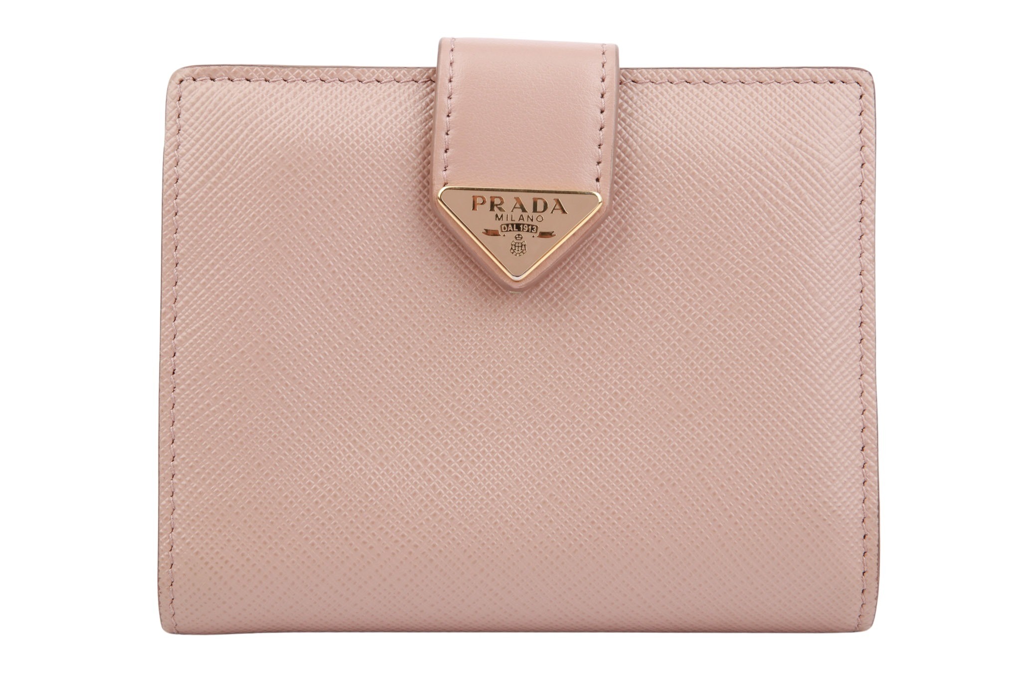 Prada Geldbörse Leder Altrosa