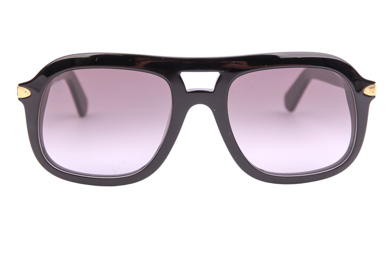 Louis Vuitton Sonnenbrille Schwarz