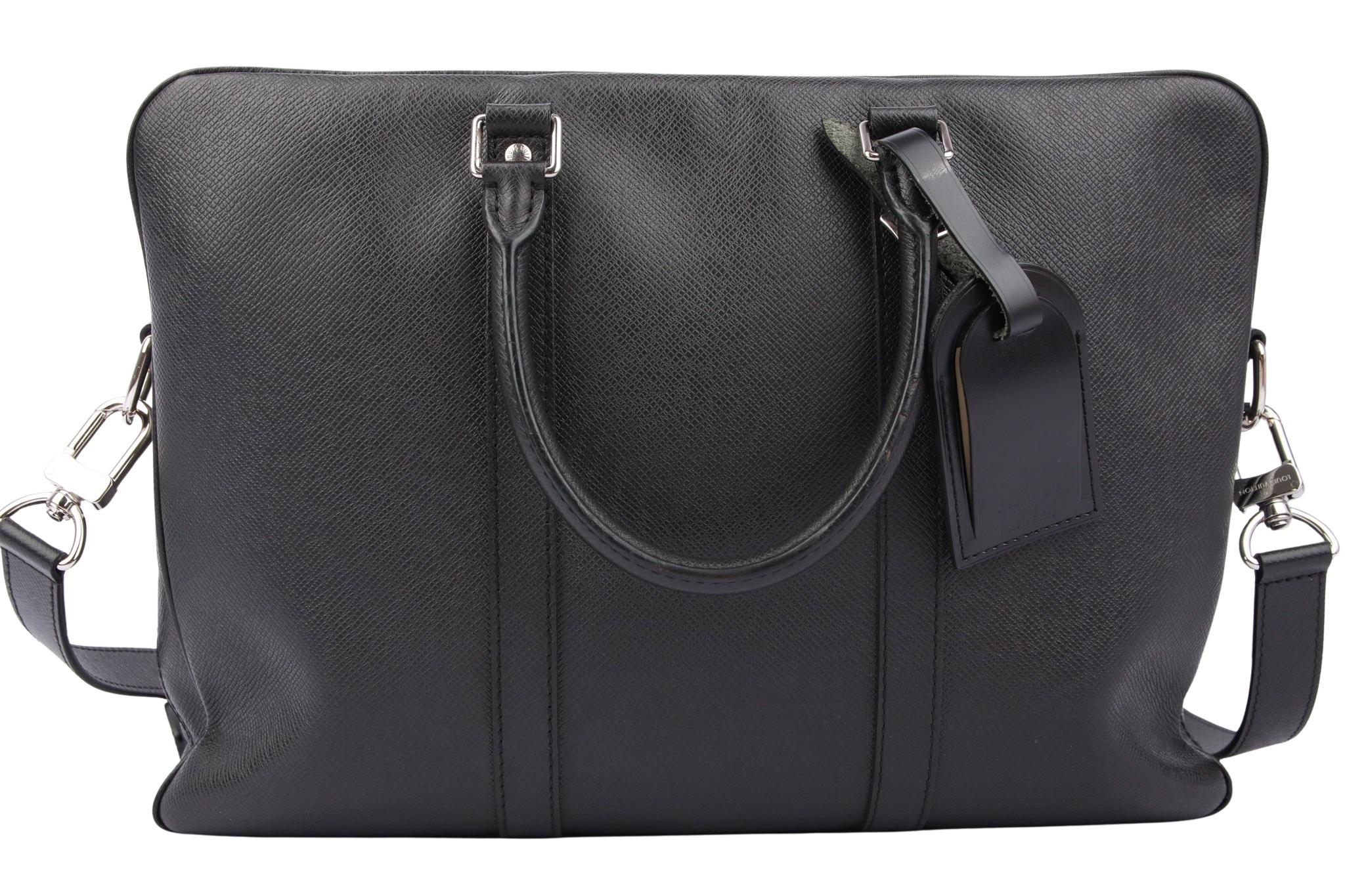 Louis Vuitton Porte Documents Voyage Taiga Leder