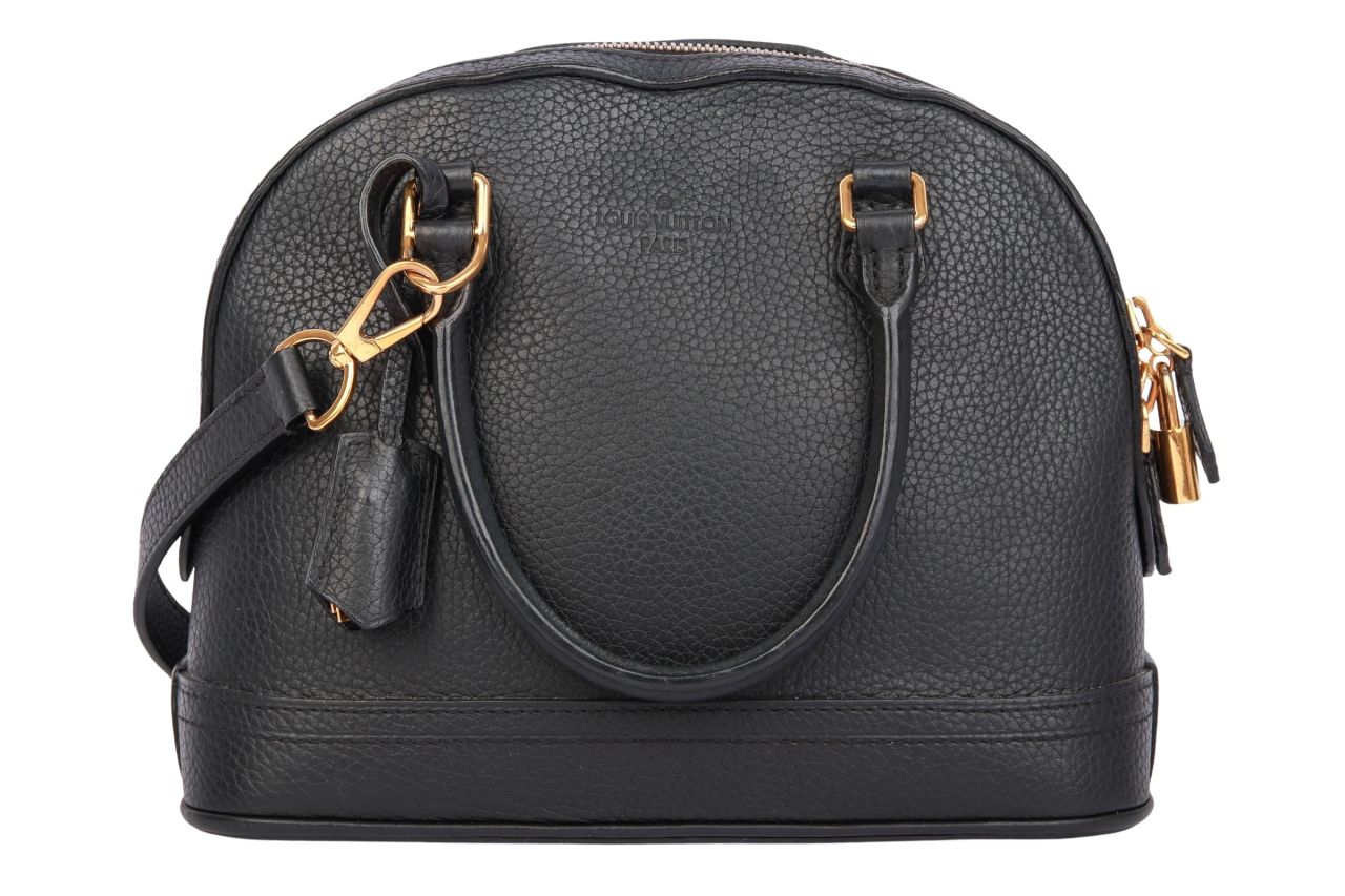 Louis Vuitton Alma PM Leder Schwarz